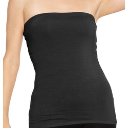 Women's Cotton Strapless Tube Top | Small - 5X
