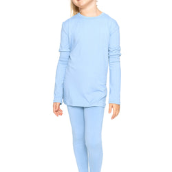Oh So Soft Youth Girls Long Sleeve Crew and Leggings Set, Includes Top and Bottom Youth Sizes 4 - 16