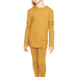 Oh So Soft Youth Girls Long Sleeve Crew and Leggings Set, Includes Top and Bottom Youth Sizes 4 - 16