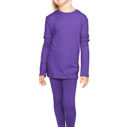 Oh So Soft Youth Girls Long Sleeve Crew and Leggings Set, Includes Top and Bottom Youth Sizes 4 - 16