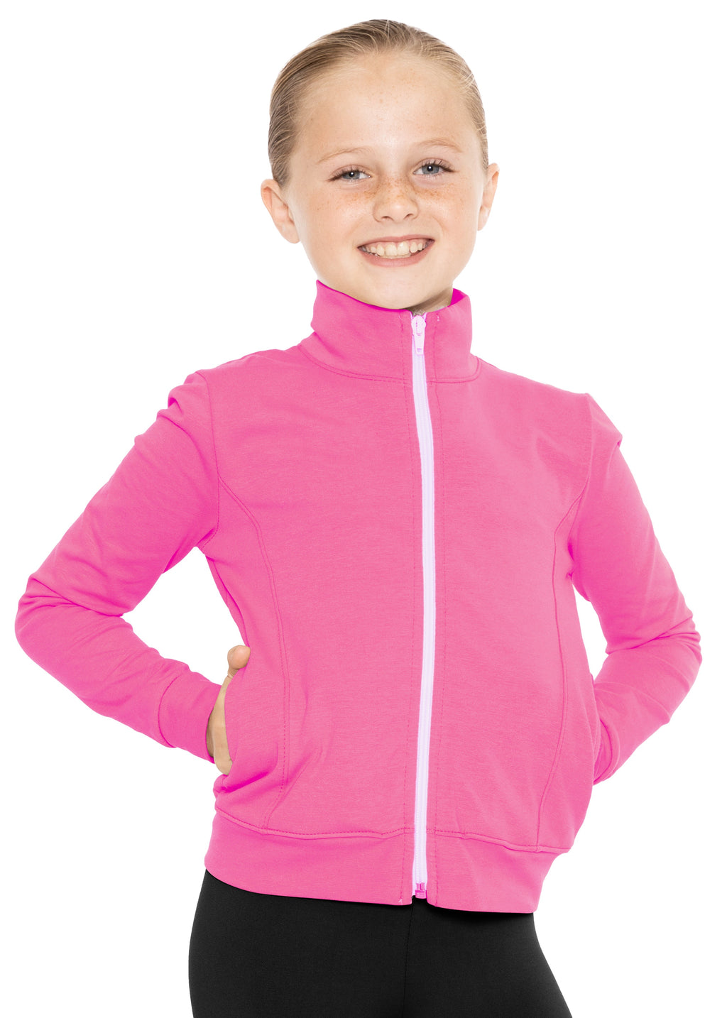Soft Girls Cadet Warm-Up Jacket | 4 to 14 – Stretch Is Comfort