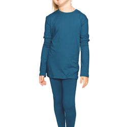 Oh So Soft Youth Girls Long Sleeve Crew and Leggings Set, Includes Top and Bottom Youth Sizes 4 - 16