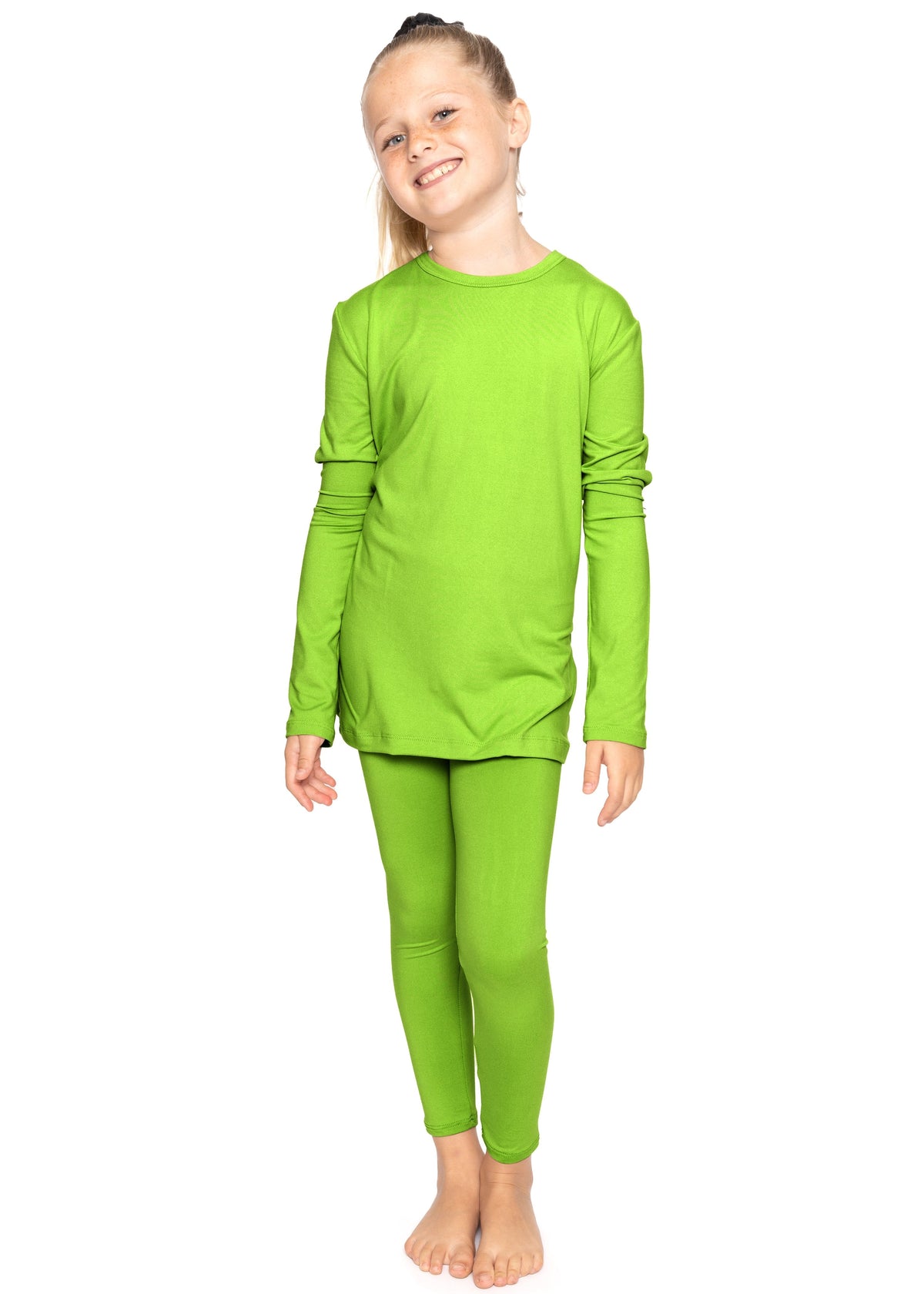 Oh So Soft Youth Girls Long Sleeve Crew and Leggings Set, Includes Top and Bottom Youth Sizes 4 - 16