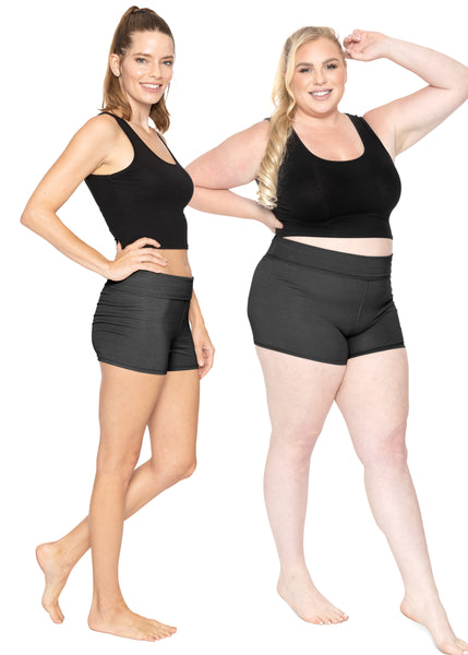 Women's Teamwear Foldover Yoga Shorts  | Small - X-Large