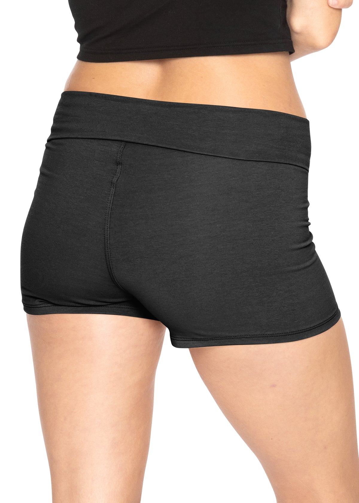 Women's Teamwear Foldover Yoga Shorts  | Small - X-Large