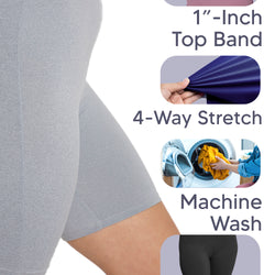 Women's and Plus Oh So Soft Biker Shorts | Small to 7X