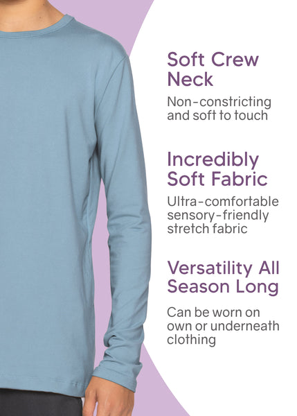 Boy's Oh So Soft Long Sleeve Top | Youth Size 2 to 16