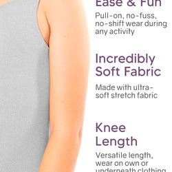 Teamwear Girl's Cotton Tank Biketard |Youth Size 4 to 14