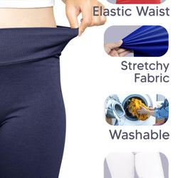 Girls Cotton Stretch High Waist Biker Shorts |Youth Size 4 to 14