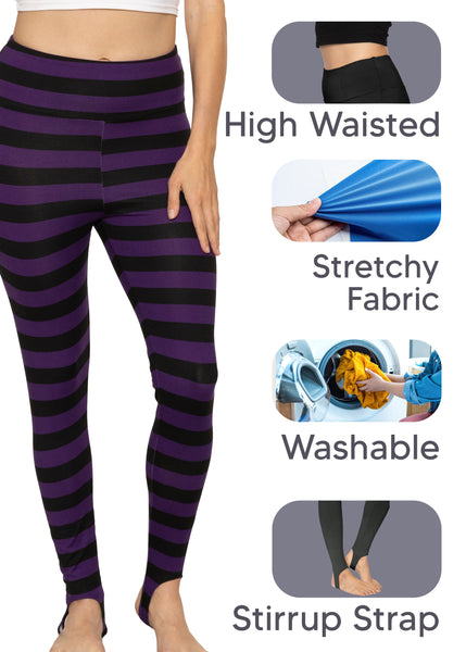 Oh So Soft High Waist Stirrup Leggings, Lightweight and Durable, Multiple Colors for Women and Plus Size | Small to 5X