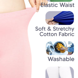 Girl's Cotton Cartwheel Shorts | Youth Size 4 to 16