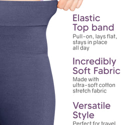 Women Plus Size High Waist Cotton Bootcut Yoga Pants | X-Large to 7X