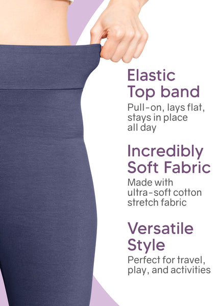 Women Plus Size High Waist Cotton Bootcut Yoga Pants | X-Large to 7X