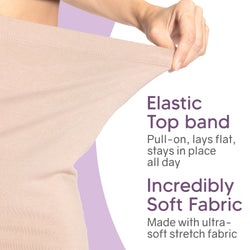 Women's Plus Size Soft Stretch MIDI Skirt | X-Large - 3X