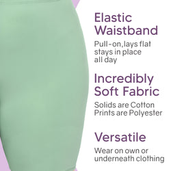 Women's Plus Size Cotton Biker Shorts | X-Large to 3X