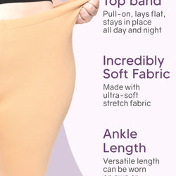 Women's and Plus Size Oh So Soft Full Length Leggings | Small to 7X