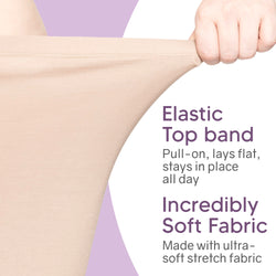 Women's Cotton Soft Stretch Fabric Basic Mini Skirt | Small to 5X