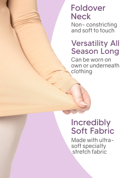 Women's and Plus Regular Turtleneck | Small to 5X