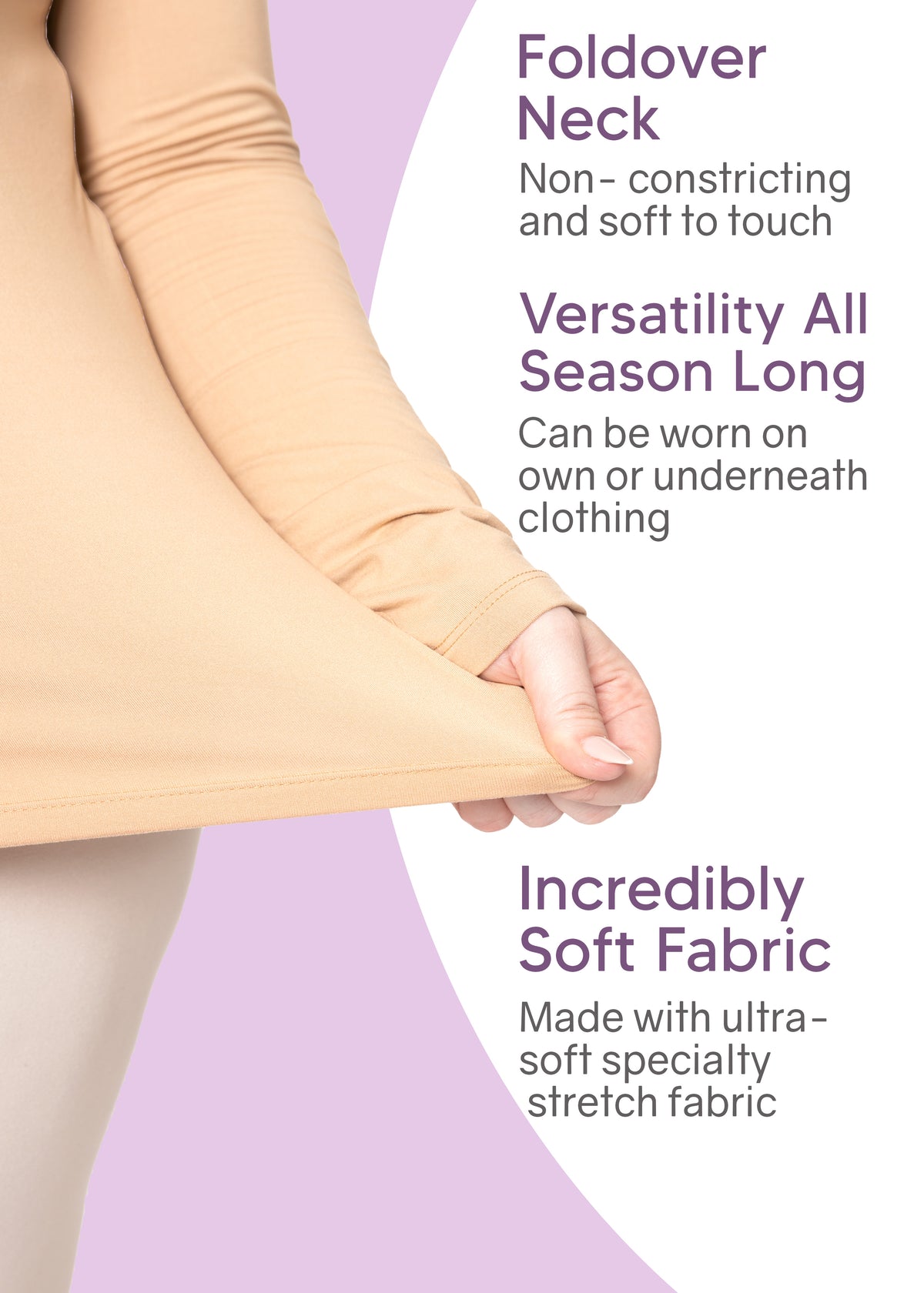 Women's Plus Size Regular Turtleneck | 2X to 3X