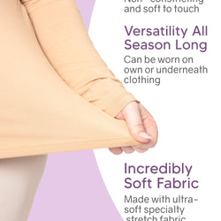 Women's Plus Size Regular Turtleneck | 2X to 3X