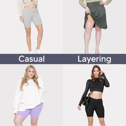 Women's and Plus Oh So Soft Biker Shorts | Small to 7X