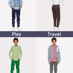 Boy's Jogger Play Pants | Youth Size 2 to 14