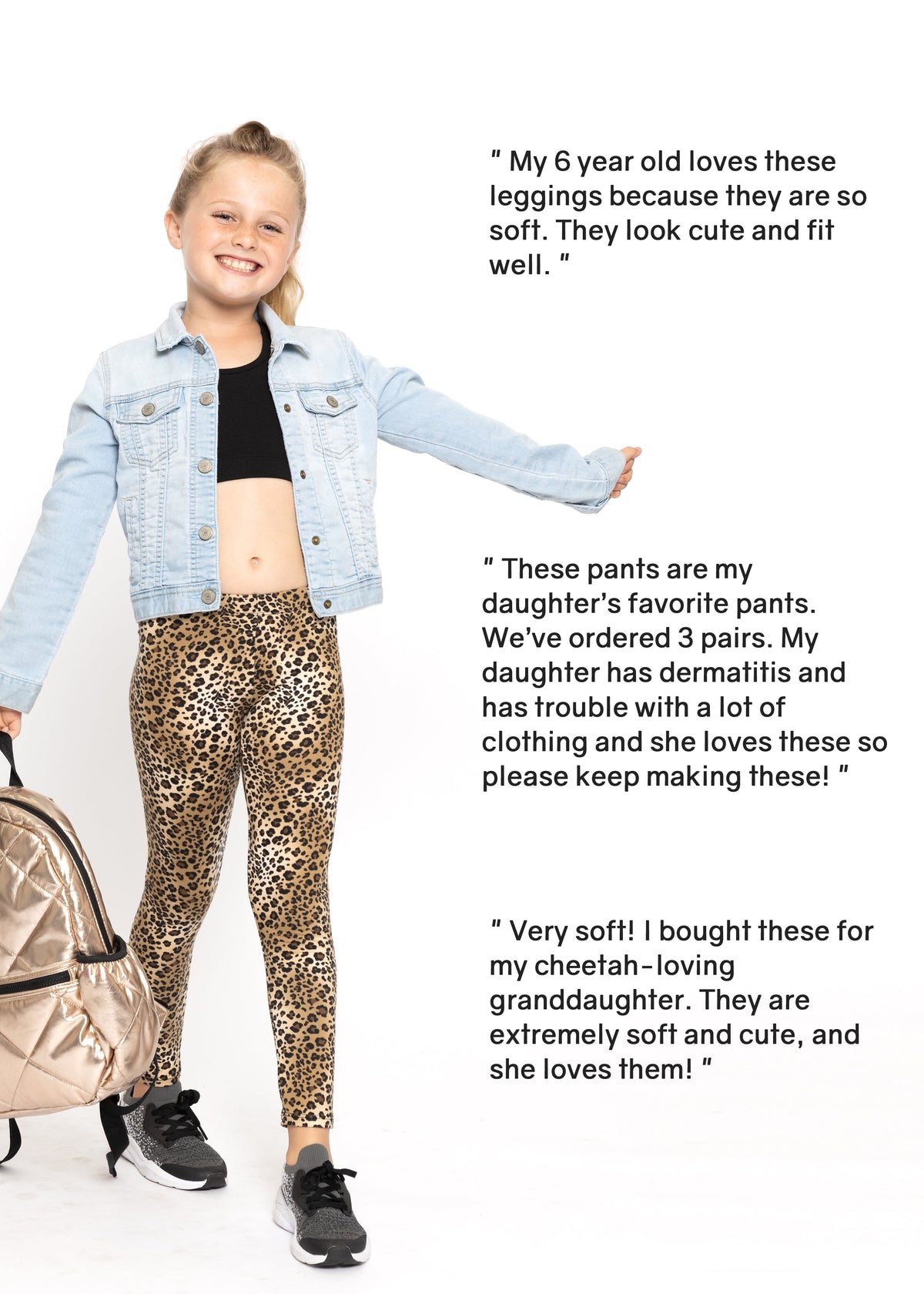 Oh So Soft Solid Youth Girls Leggings Youth Sizes 4 to 16