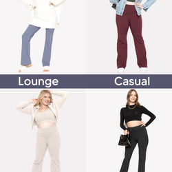 Women Plus Size High Waist Ultra Flex Full-Length Bootcut Yoga Pants | X-Large to 3X