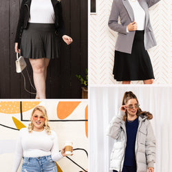 Women's and Plus Oh So Soft Long Sleeve Crew Neck Top | Small to 3X