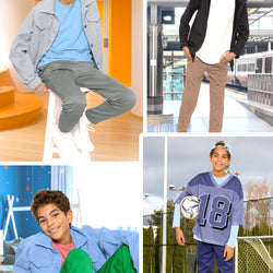 Boy's Jogger Play Pants | Youth Size 2 to 14