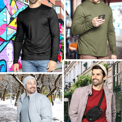 Men's Oh So Soft Long Sleeve Top | Small to 3X