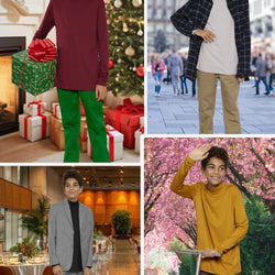 Youth Boy's Oh So Soft Long Sleeve Mock Neck Top | 4 to 16