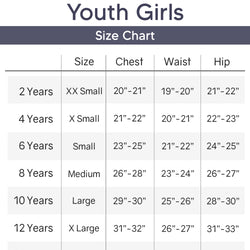 Youth Girl's Stretch Cotton Booty Shorts | Sizes 2 to 16