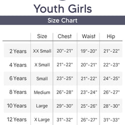 Teamwear Girl's Cotton Tank Unitard | Youth Size 4 to 16