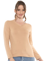 Oh So Soft Long Sleeve V-Neck Tee Shirt