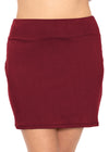 High Waist Oh So Soft Essential Mini Skirt