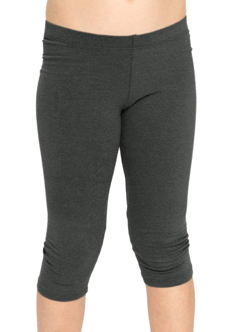 Girl's Oh So Soft Knee Length Leggings – Stretch Is Comfort