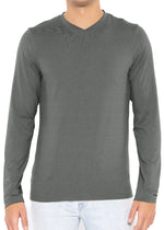 Men’s Oh So Soft Luxe Long Sleeve V Neck Shirt