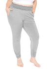 Oh So Soft Smocked Waistband Joggers with Pockets and Ruched Ankle Detail, Lightweight and Durable, for Plus Size Women