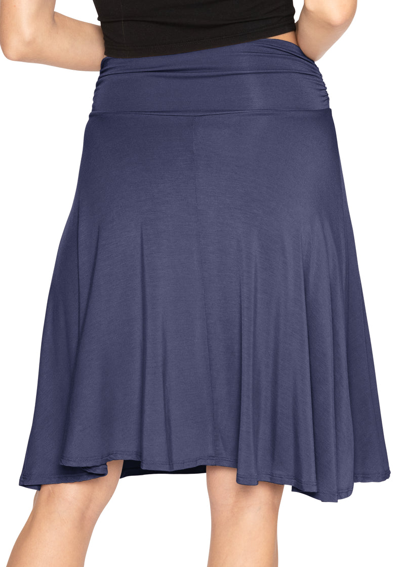 Knee Length Flowy Skirt