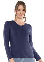 Oh So Soft Long Sleeve V-Neck Tee Shirt