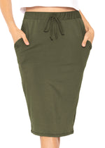 Oh So Soft Jogger Skirt with Pockets