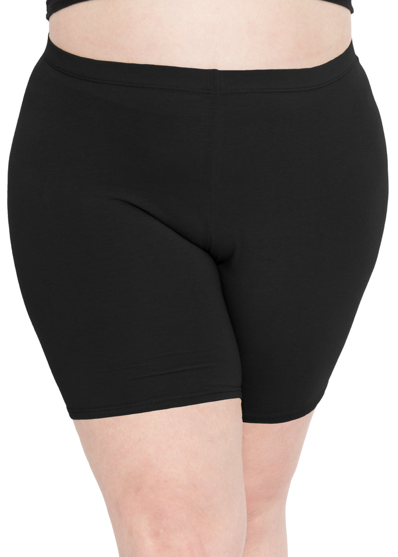 Plus size hotsell cycling shorts