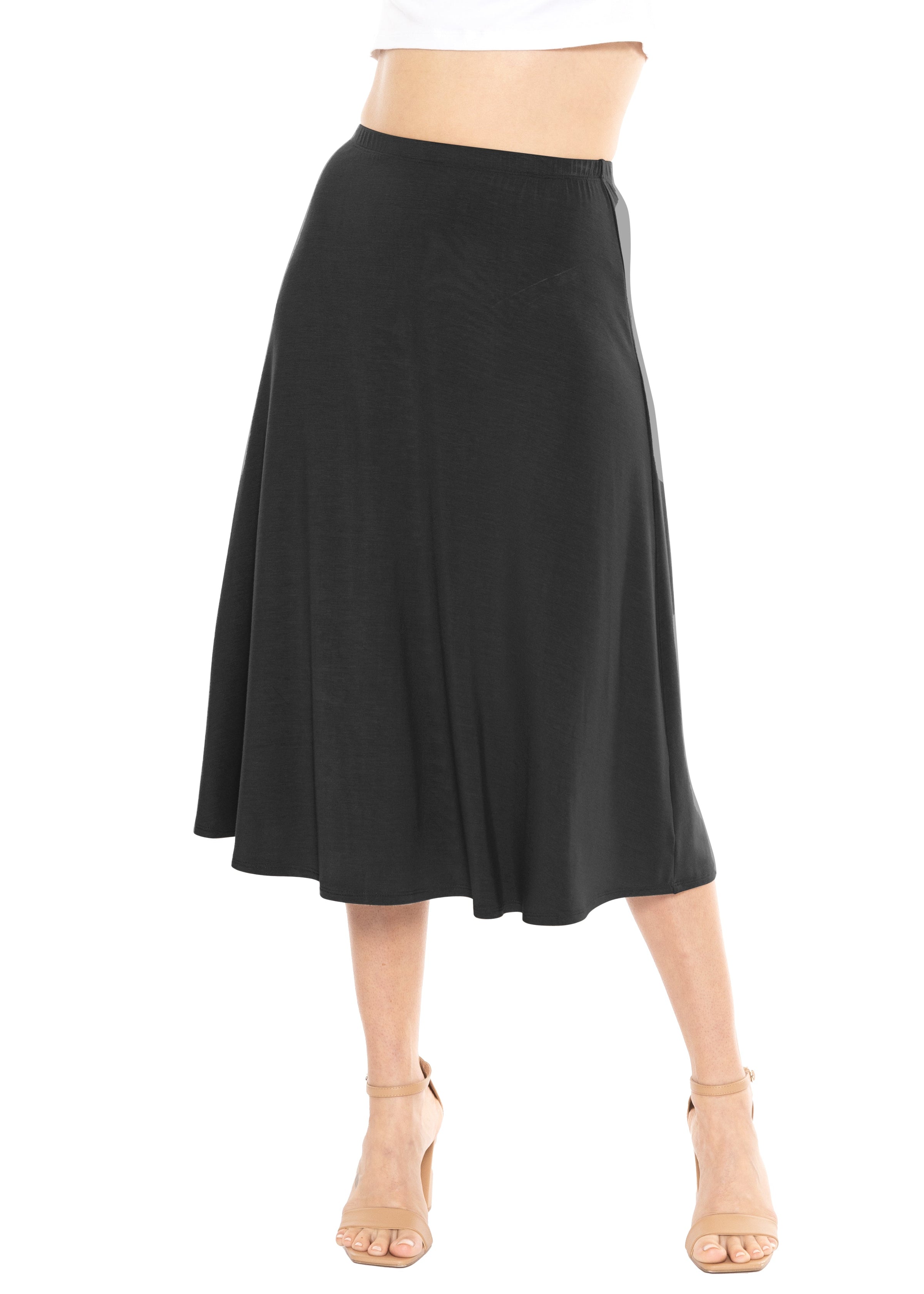 Cool black flowy skirt 2025