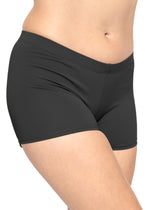 Women's Nylon Stretch Booty Shorts