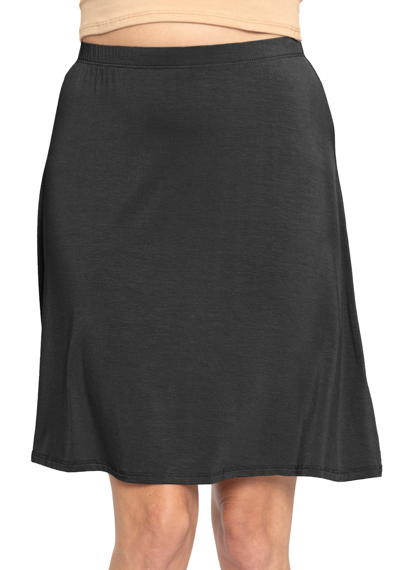 Stretch Is Comfort Women s A Line Knee Length Skirt