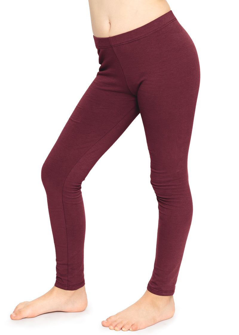 Girl s Cotton Leggings Stretch Is Comfort
