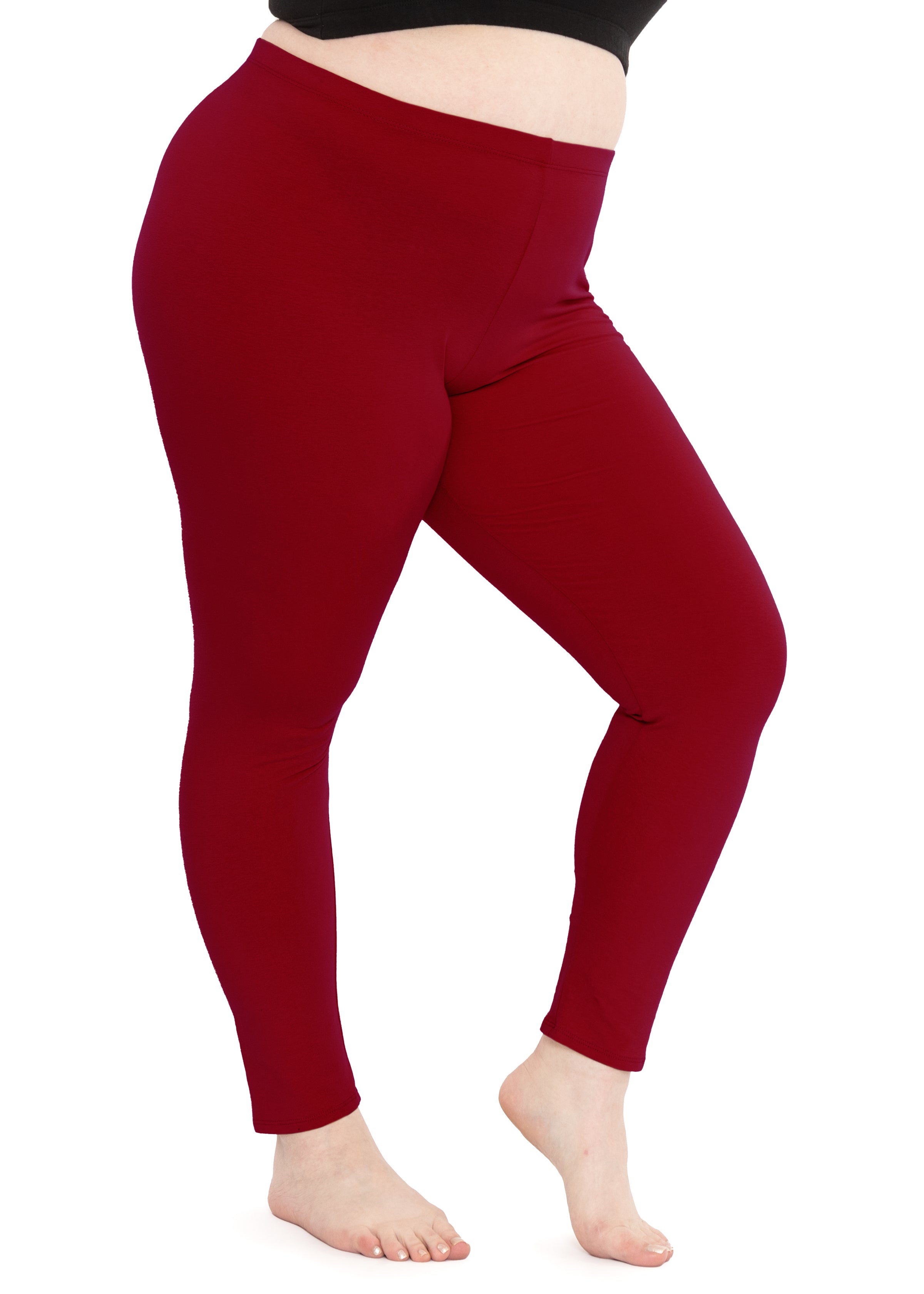 Stretch is Comfort Women's Plus Size Cotton Leggings – Stretch Is