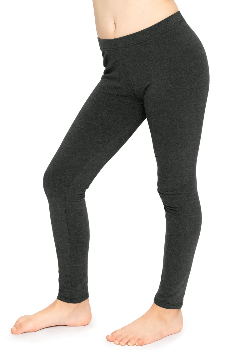 Girls charcoal leggings outlet