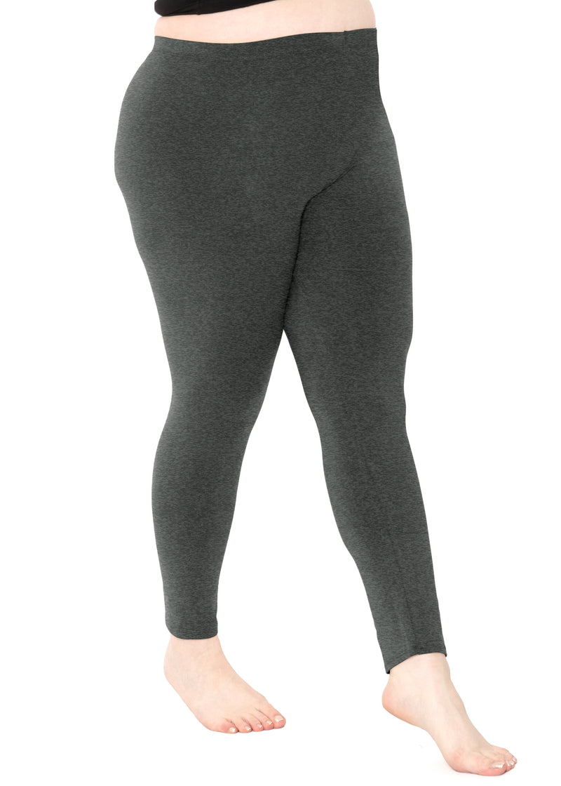 Stretch Is Comfort Women's Plus Oh So Soft Solid and Print Leggings